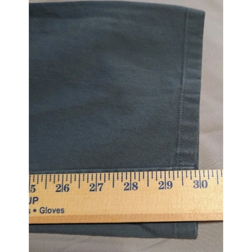 Peter Millar Chino Pants Mens 33x30 Blue Pima Cotton Stretch Flat Front